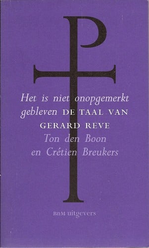 Het is niet onopgemerkt gebleven