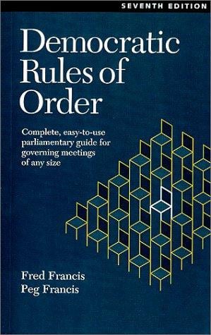 Democratic rules of order
