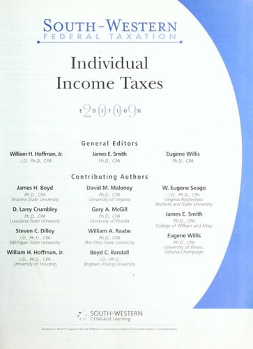 South-Western federal taxation