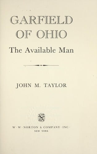 Garfield of Ohio, the available man