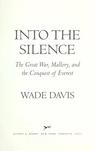 Into the silence