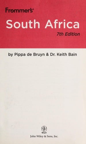 Frommer's South Africa