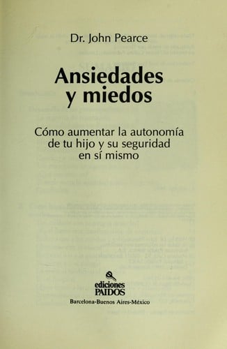 Ansiedades y miedos