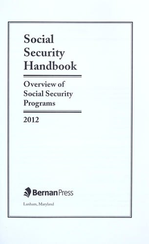 Social Security Handbook