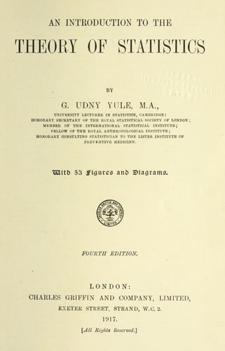 An introduction to the theory of statistics