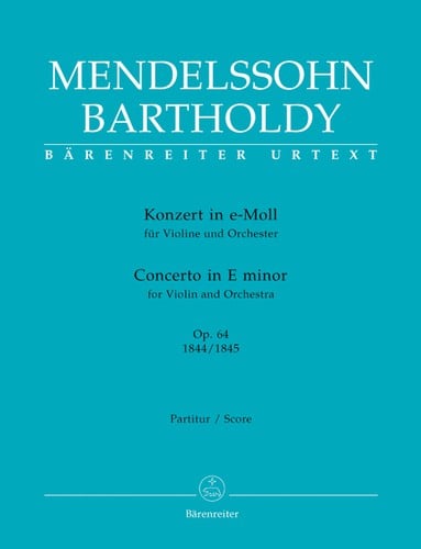 Konzert in e-Moll für Violine und Orchester, op. 64, 1844/1845