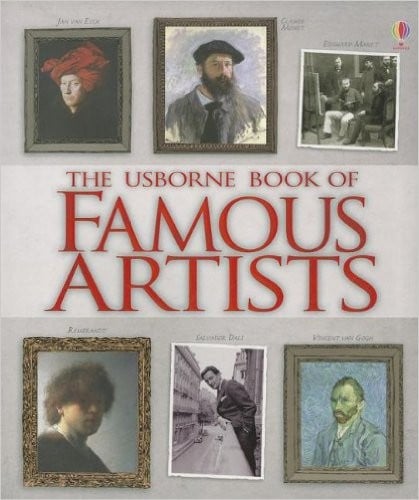 Usborne book of famous artists