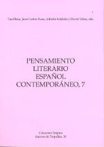 Pensamiento literario español contemporáneo, 7