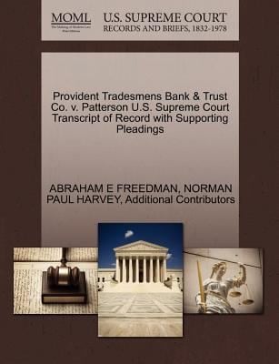 Provident Tradesmens Bank Trust Co