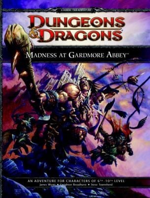 Madness At Gardmore Abbey A Dungeons Dragons Supplement