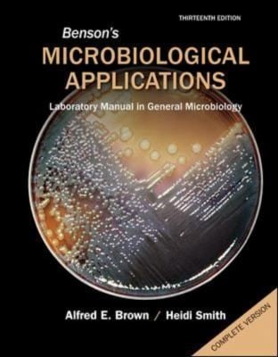 Bensons Microbiological Applications Complete Version