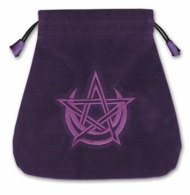 Pagan Moon Velvet Tarot Bag