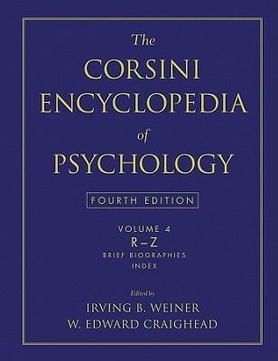 The Corsini Encyclopedia Of Psychology