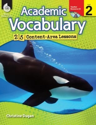 Academic Vocabulary 25 Contentarea Lessons Level 2