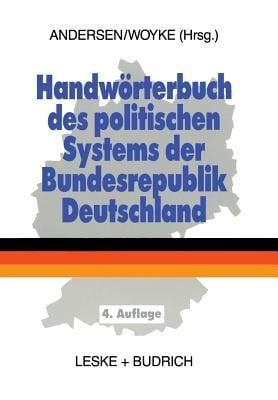 Handworterbuch Des Politischen Systems Der Bundesrepublik Deutschland