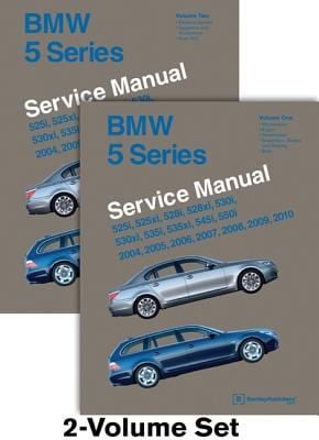 Bmw 5 Series E60 E61 Service Manual 525i 525xi 528i 528xi 530i 530xi 535 535xi 545i 550i 2004 2005 2006 2007 2008 2009 2010