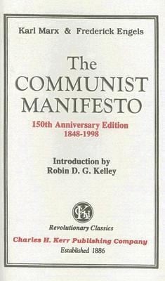 Manifesto Of The Communist Party