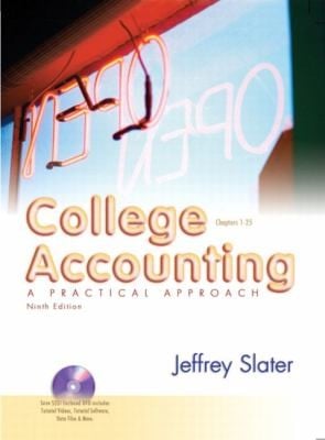 College Accounting A Practical Approach Chapters 126