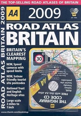 Aa Road Atlas Britain 2009