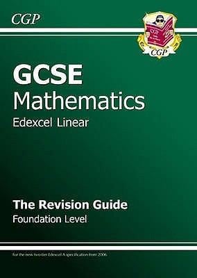 Gcse Mathematics Edexcel Linear The Revision Guide Foundation Level