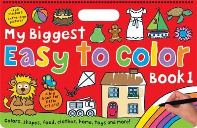 My Biggest Easy To Color Book 1
