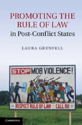 Promoting The Rule Of Law In Postconflict States
