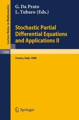 Stochastic Partial Differential Equations And Applications