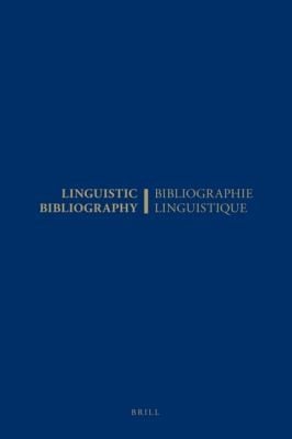 Linguistic Bibliography For The Year 2003 Bibliographie Linguistique De Lnnte 2003 And Supplement For Previous Yearet Complement Des Anntes Prtctdentes