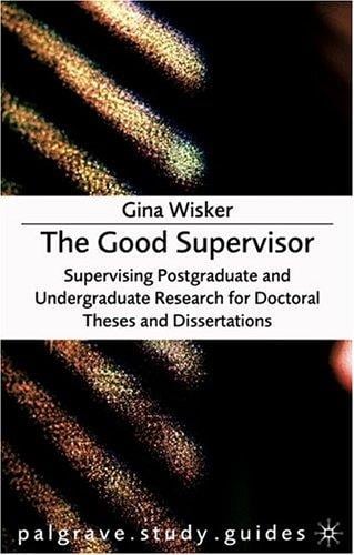 The Good Supervisor
