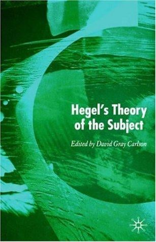 Hegel's theory of the subjects
