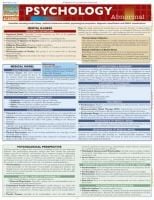 Psychology
            
                Quick Study Academic