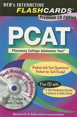 Reas Interactive Flashcards Pcat Pharmacy College Admission Test