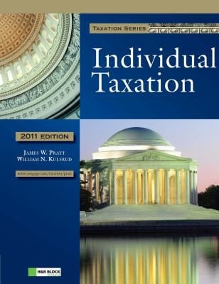 2011 Individual Taxation With Hr Block At Home Tax Preparation Software