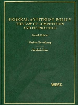 Federal Antitrust Policy The Law Of Competition And Its Practice
