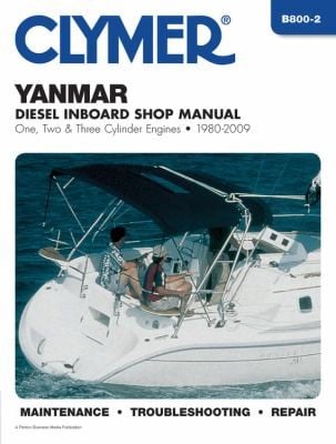 Clymer Yanmar Diesel Inboard Shop Manual One Two Three Cylinder Engines 19802009