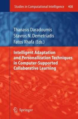 Intelligent Adaptation and Personalization Techniques in ComputerSupported Collaborative Learning
            
                Studies in Computational Intelligence