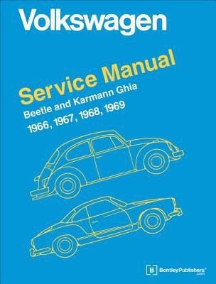 Volkswagen Beetle and Karmann Ghia Official Service Manual Type 1