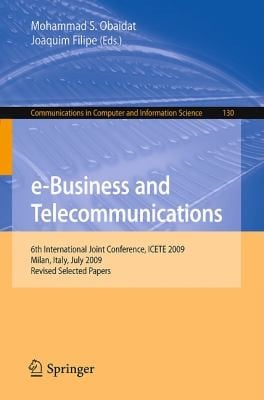 Ebusiness And Telecommunications 6th International Joint Conference Revised Selected Papers