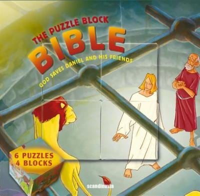 God Saves Daniel And His Friends Puzzle Block Bible
