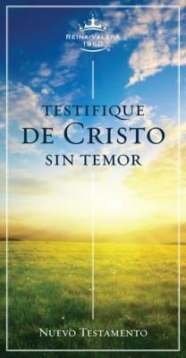Rvr 1960 Nuevo Testamento Testifique De Cristo Sin Temor New Testament Of Christ Without Fear