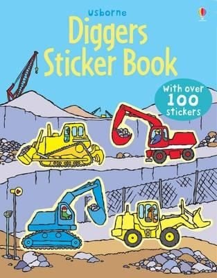 Diggers Sticker Book
            
                Usborne Sticker Books