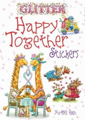 Glitter Happy Together Stickers
            
                Dover Little Activity Books Stickers