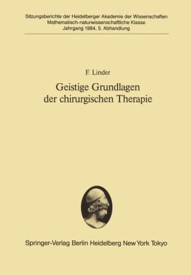 Geistige Grundlagen Der Chirurgischen Therapie