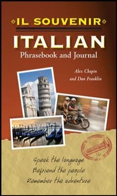 Il Souvenir Italian Phrasebook And Journal