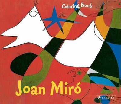Joan Mir Coloring Book