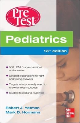 Pediatrics Pretest Selfassessment And Review