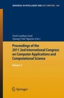 Proceedings Of The 2011 2nd International Congress On Computer Applications And Computational Science