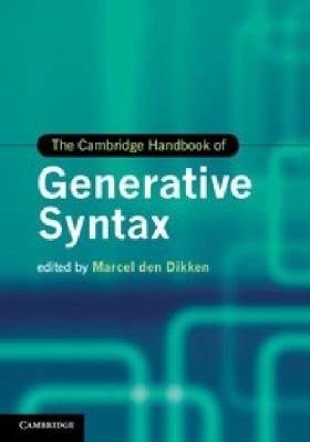 The Cambridge Handbook Of Generative Syntax