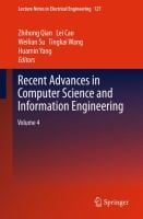 Recent Advances In Computer Science And Information Engineering