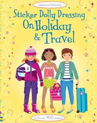 Sticker Dolly Dressing Holiday  Travel